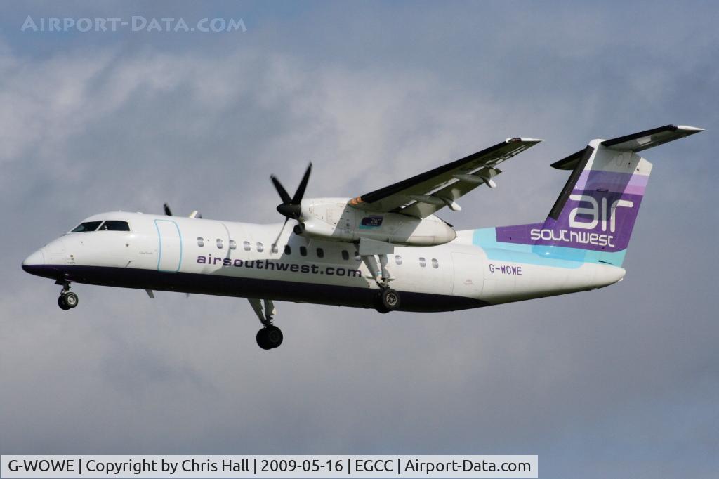 G-WOWE, 1991 De Havilland Canada DHC-8-311 Dash 8 C/N 256, Air Southwest