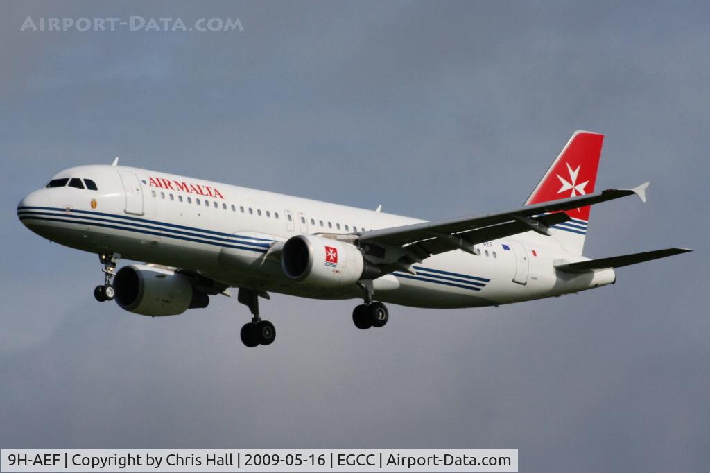 9H-AEF, 2003 Airbus A320-214 C/N 2142, Air Malta