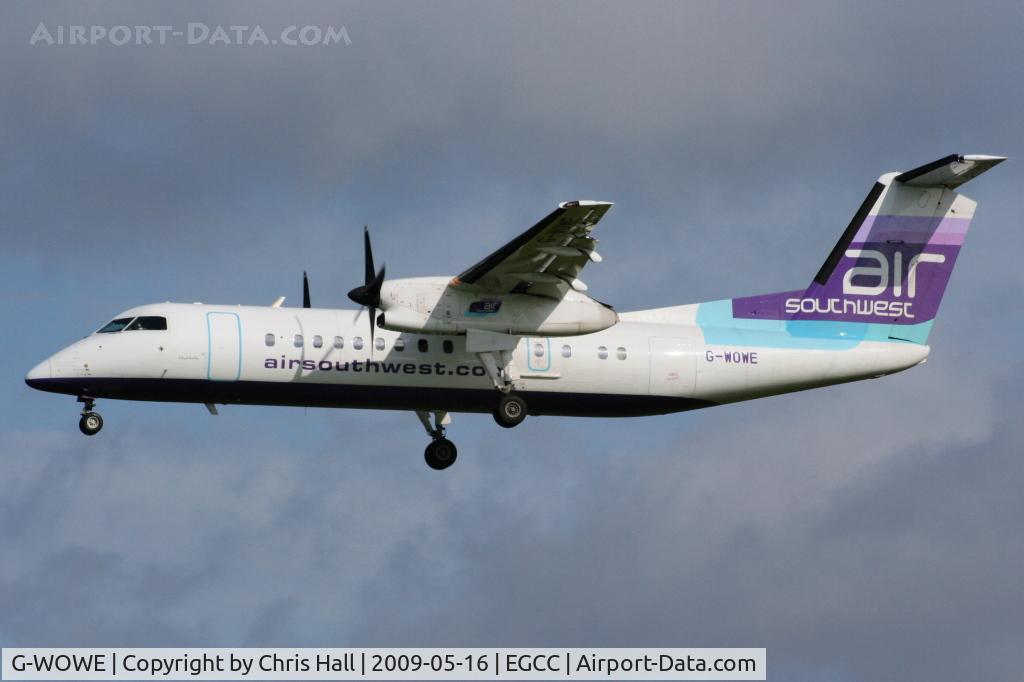 G-WOWE, 1991 De Havilland Canada DHC-8-311 Dash 8 C/N 256, Air Southwest