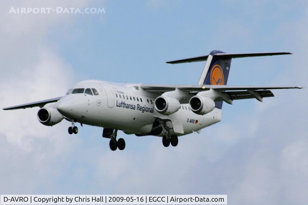 D-AVRO, 1994 British Aerospace Avro 146-RJ85 C/N E.2246, Lufthansa Regional operated by CityLine