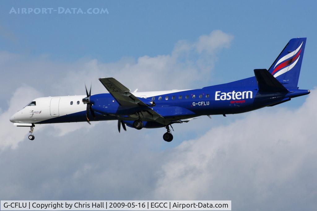 G-CFLU, 1998 Saab 2000 C/N 2000-055, Eastern Airways, SAAB 2000
