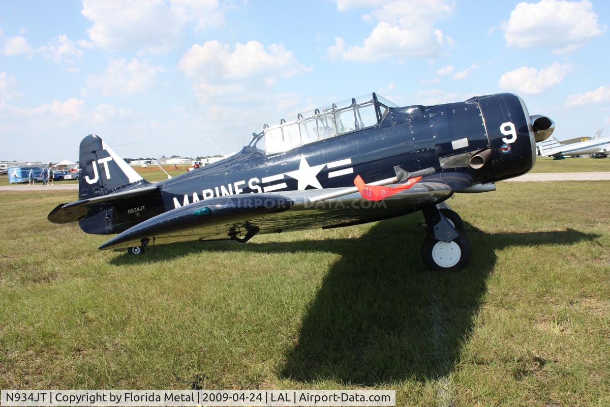N934JT, 1942 North American SNJ-4 Texan C/N 88-12858, SNJ-4