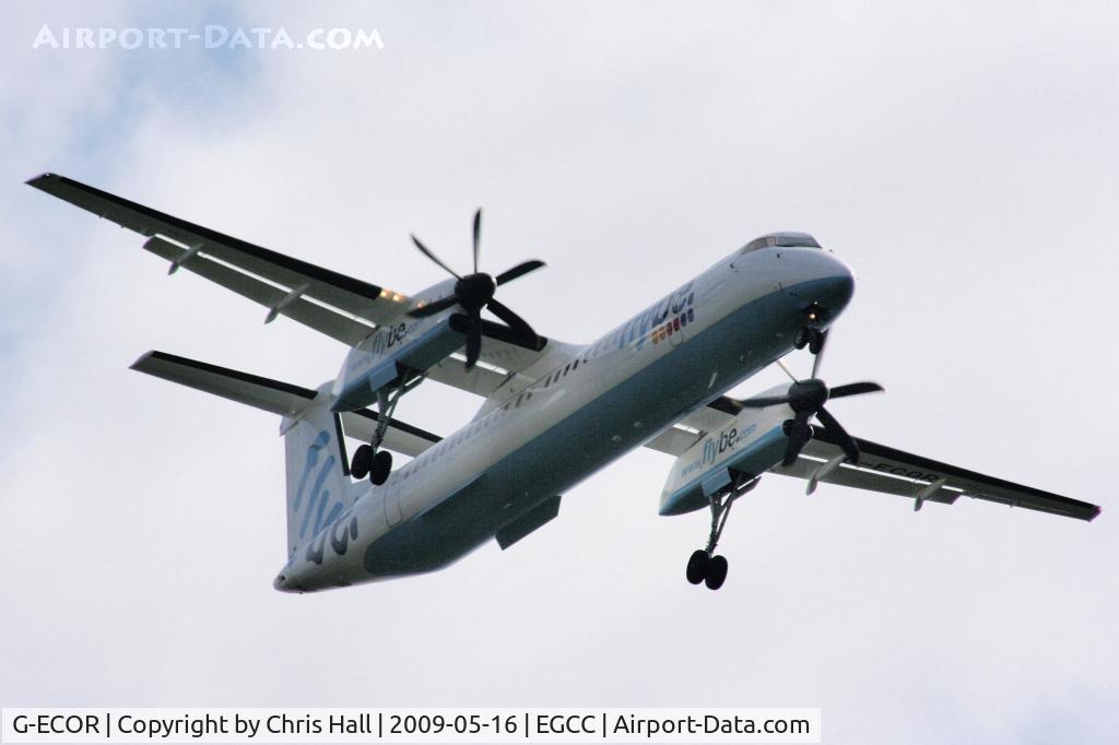 G-ECOR, 2009 De Havilland Canada DHC-8-402Q Dash 8 C/N 4248, flybe DHC-8-402