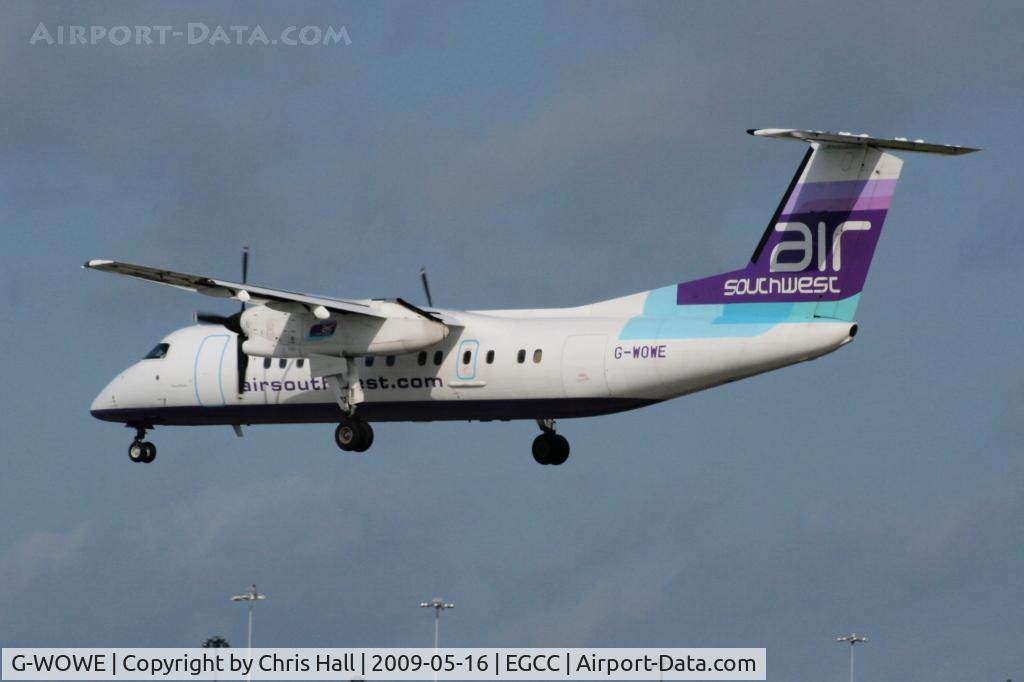 G-WOWE, 1991 De Havilland Canada DHC-8-311 Dash 8 C/N 256, Air Southwest