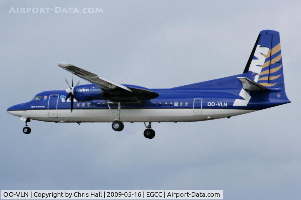 OO-VLN, 1989 Fokker 50 C/N 20145, VLM
