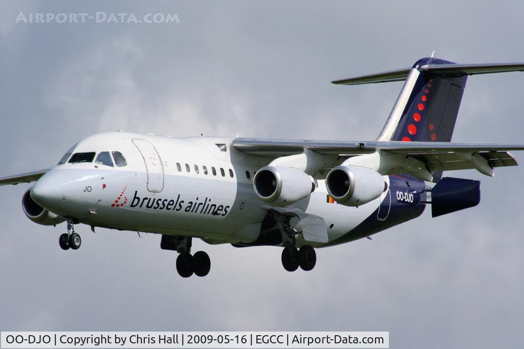 OO-DJO, 1995 British Aerospace Avro 146-RJ85 C/N E.2279, Brussels Airlines