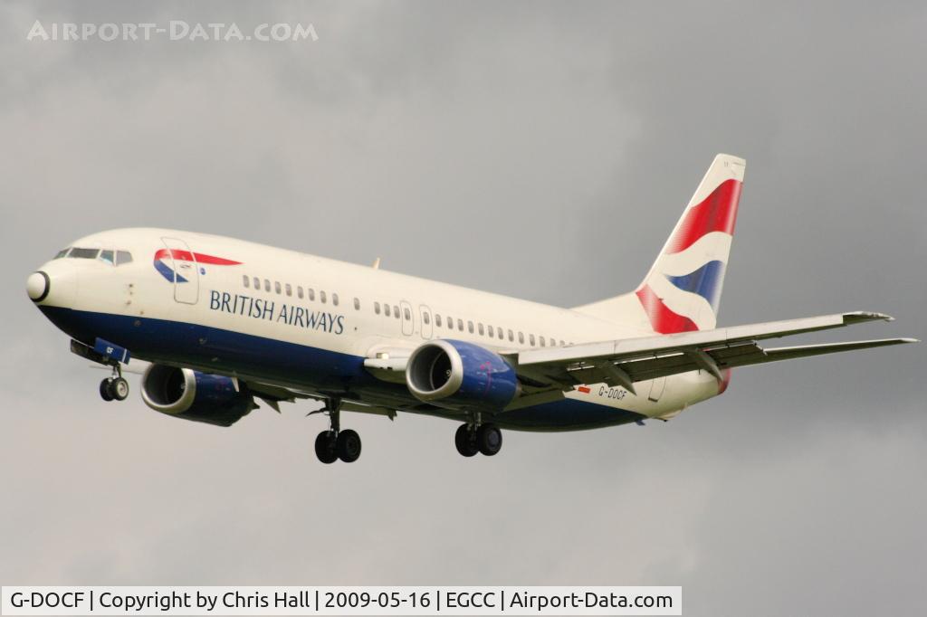 G-DOCF, 1991 Boeing 737-436 C/N 25407, British Airways