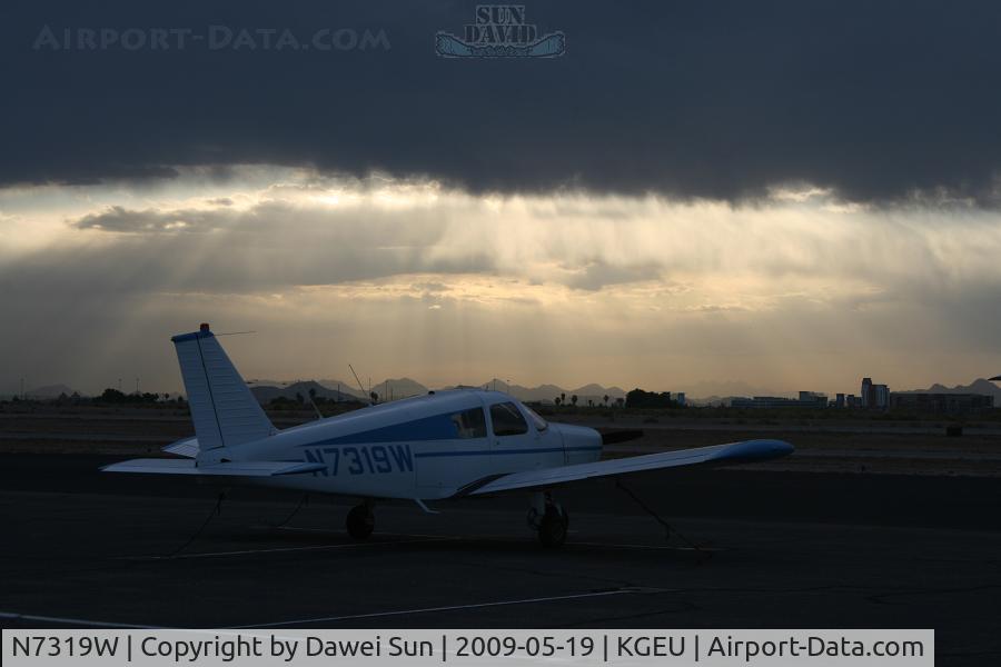 N7319W, 1963 Piper PA-28-180 Cherokee C/N 28-1184, kgeu