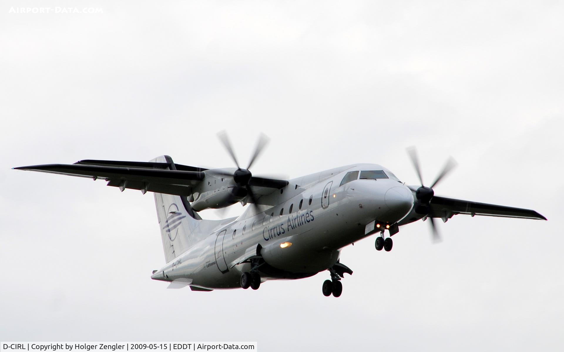 D-CIRL, 1996 Dornier 328-100 C/N 3075, A Dornier 328 is arriving TXL from Friedrichshafen