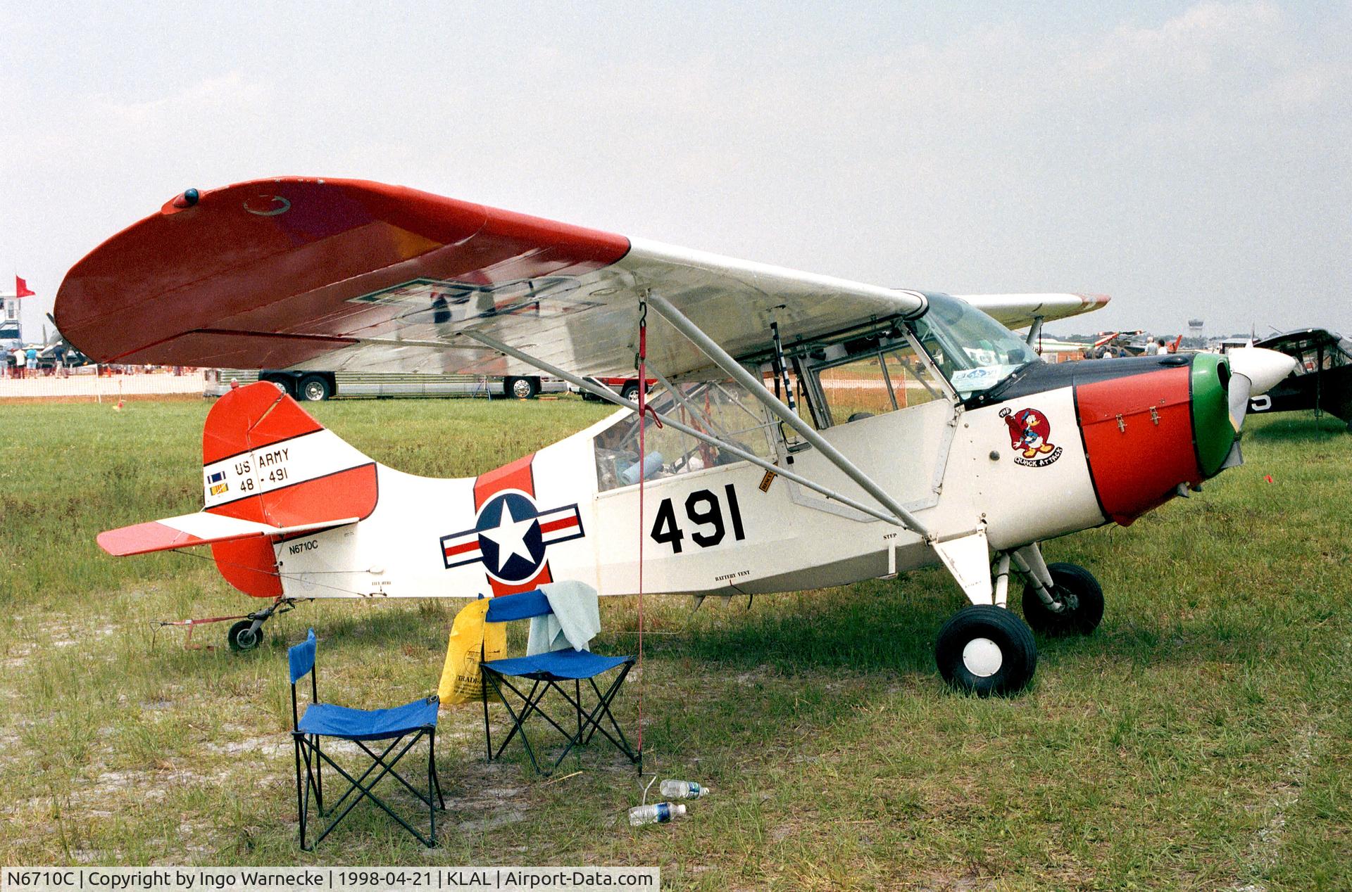 N6710C, Aeronca 7CCM C/N 7CCM-69, Aeronca 7CCM at 1998 Sun 'n Fun, Lakeland FL
