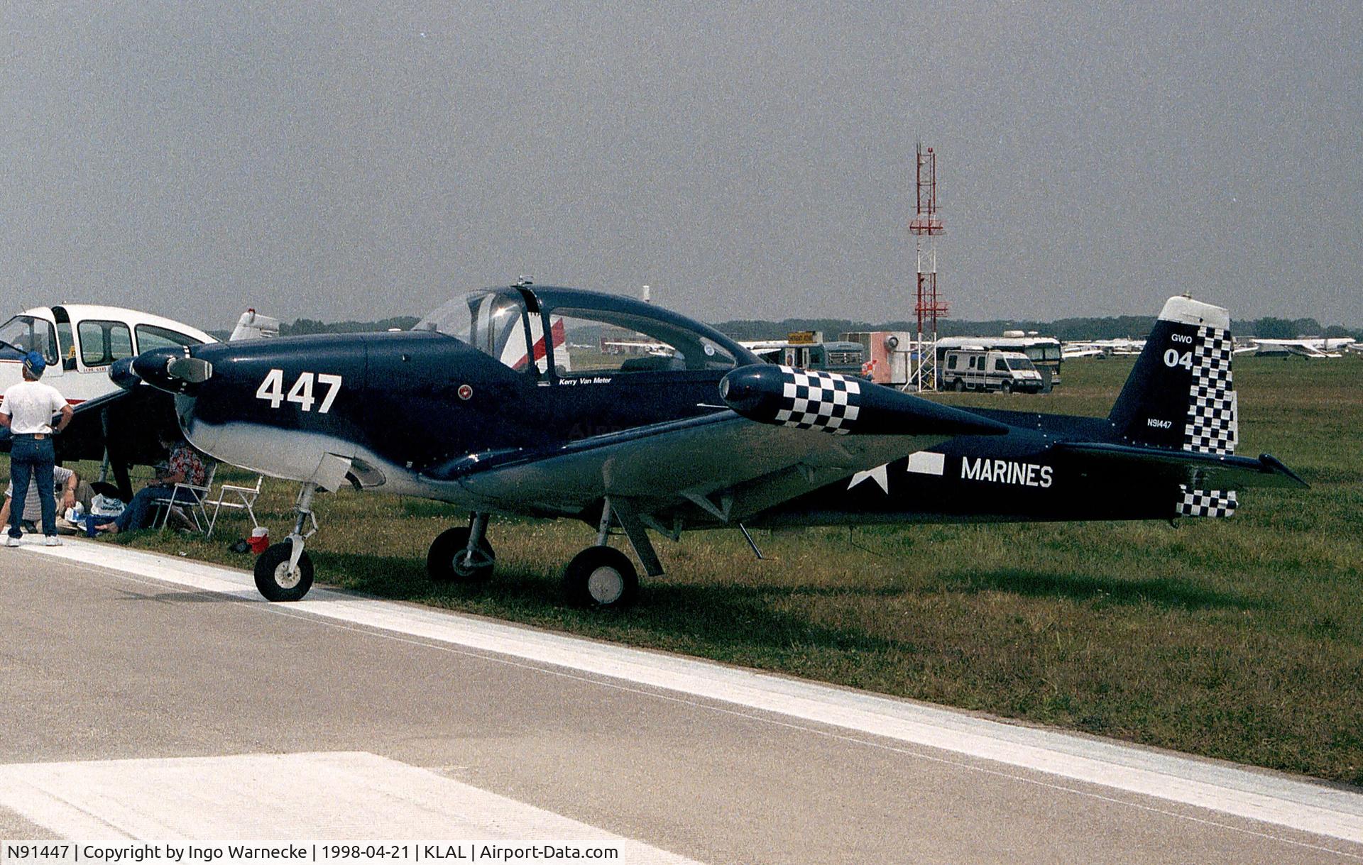 N91447, 1946 North American Navion C/N NAV-4-268, North American Navion at 1998 Sun 'n Fun, Lakeland FL