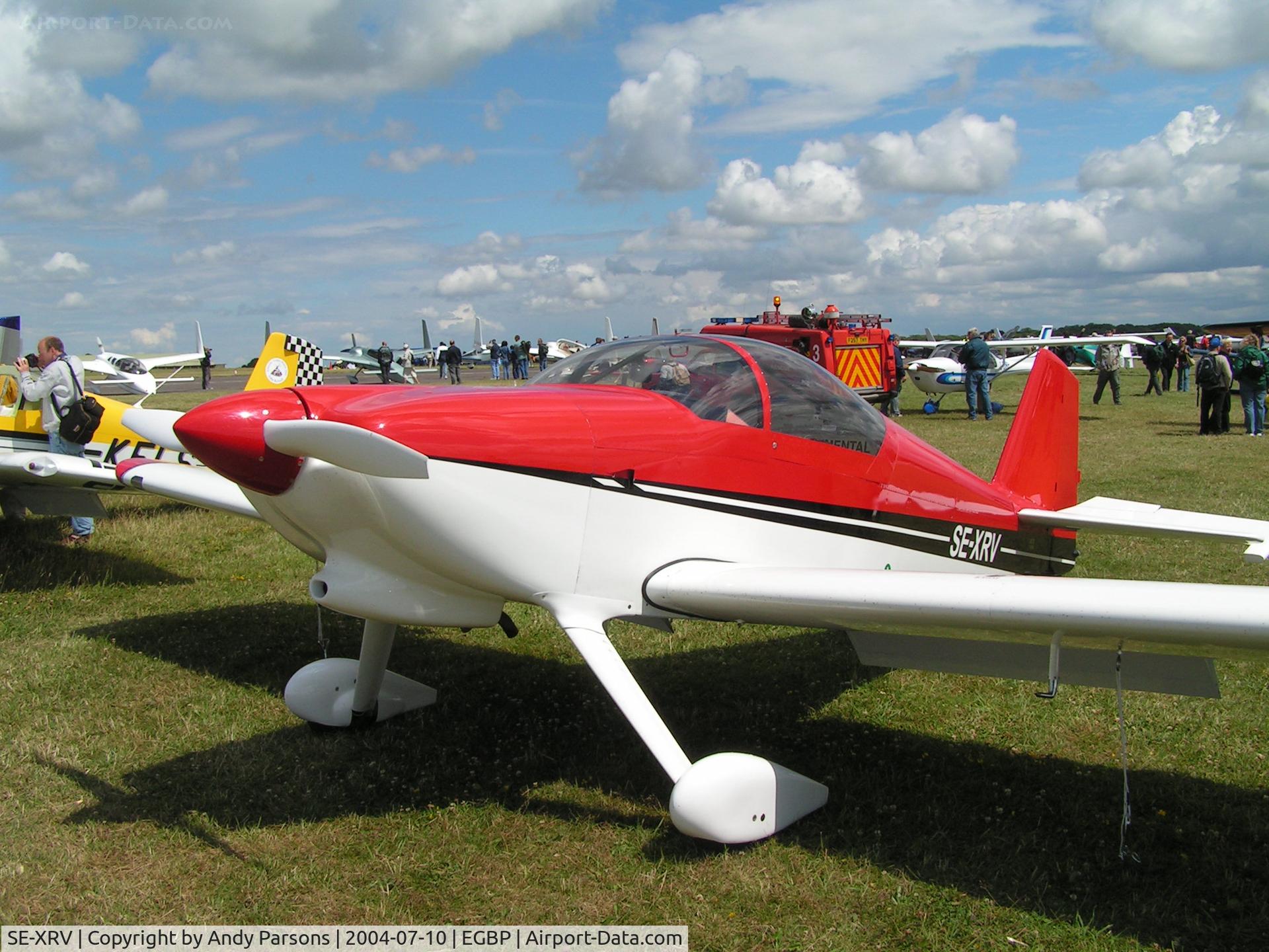 SE-XRV, 2001 Vans RV-6 C/N 23793, AT kemble PFA Rallye 2004