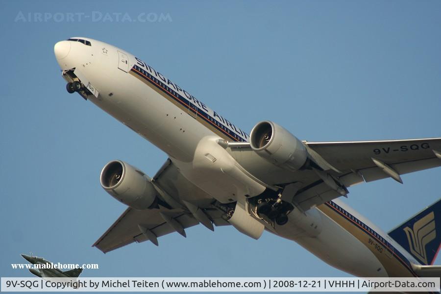 9V-SQG, 1999 Boeing 777-212/ER C/N 28518, Singapore Airlines