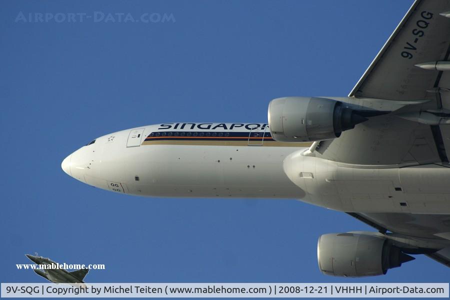 9V-SQG, 1999 Boeing 777-212/ER C/N 28518, Singapore Airlines