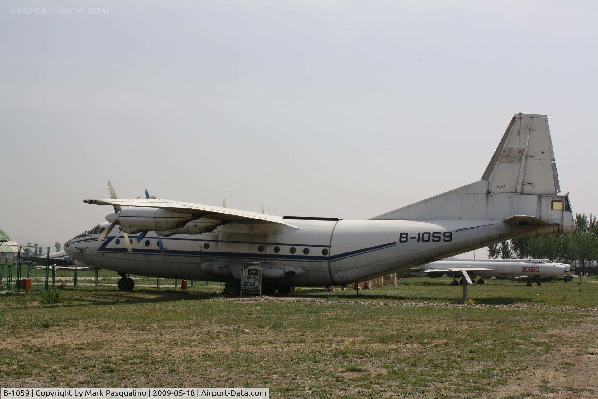 B-1059, Antonov An-12 C/N 7345307, Antonov An-12   Located at Datangshan, China