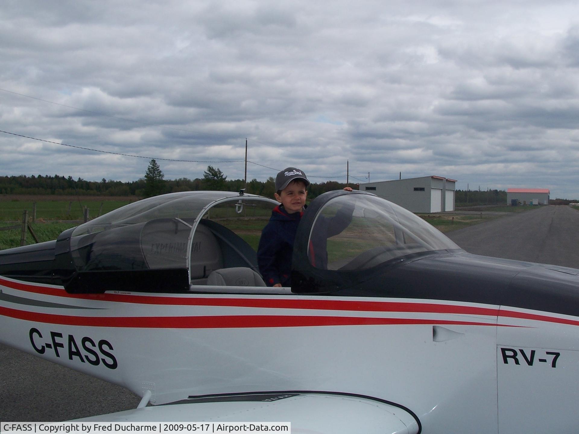 C-FASS, 2007 Van's RV-7A C/N 71418, Futur pilot