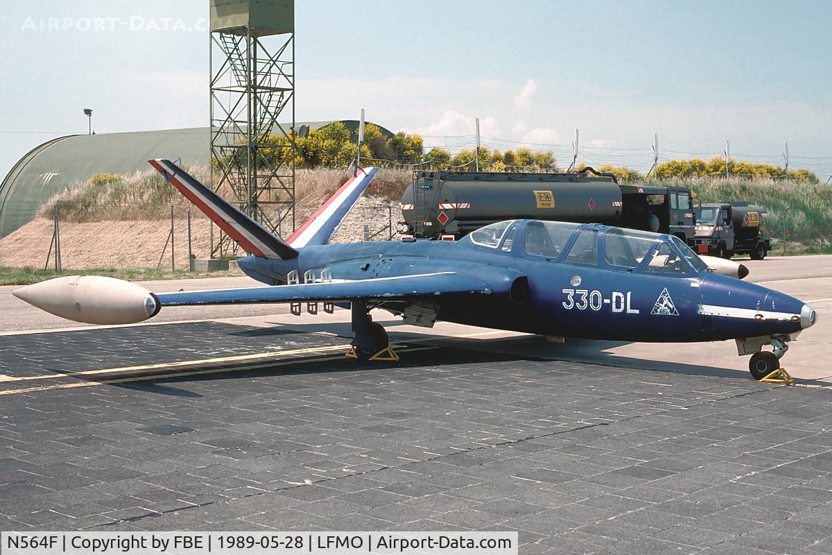 N564F, 1969 Fouga CM-170R Magister C/N 564, 330-DL Fouga Magister at Orange