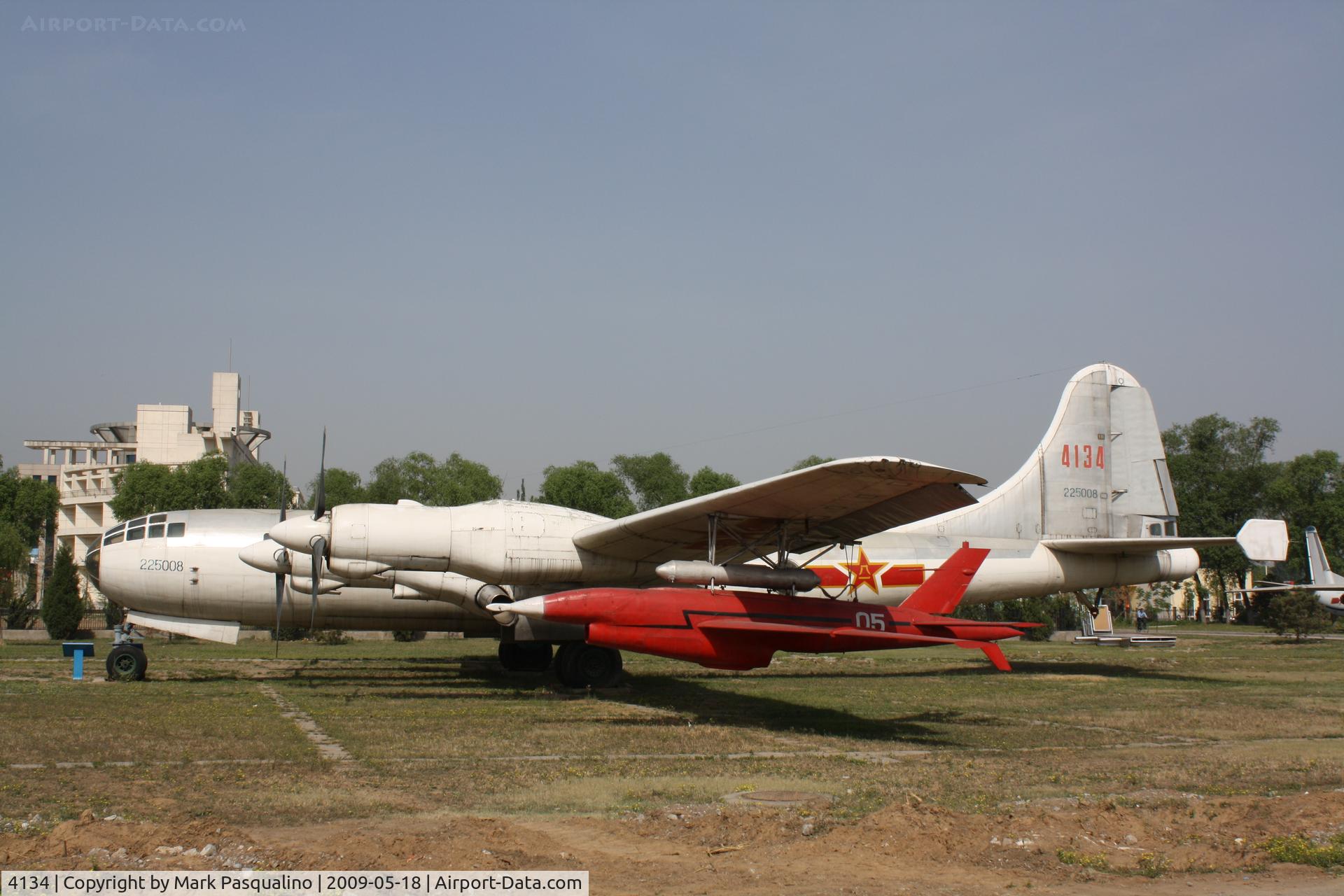 4134, Tupolev Tu-4 C/N 225008, Tupolev Tu-4  Located at Datangshan, China