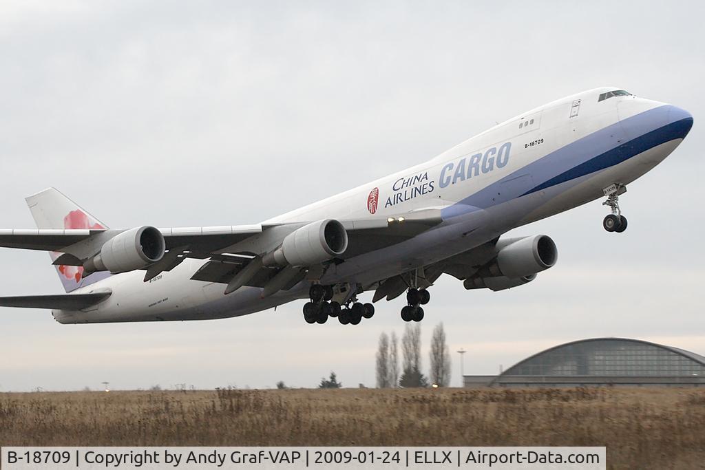 B-18709, 2002 Boeing 747-409F/SCD C/N 30766, China Airlines Cargo 747-400