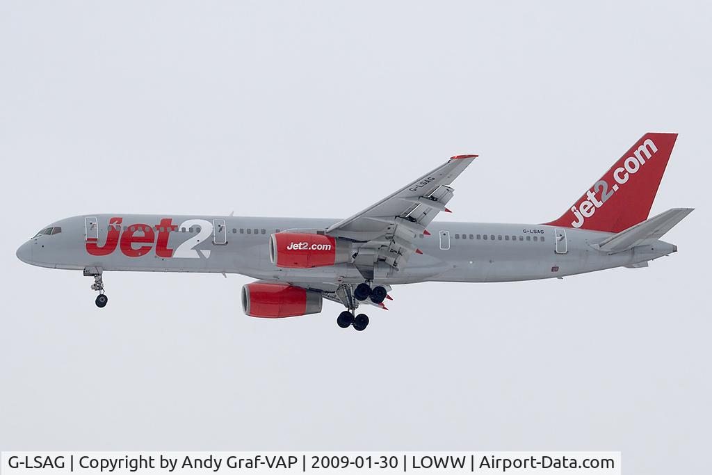 G-LSAG, 1987 Boeing 757-21B C/N 24014, Jet2 757-200