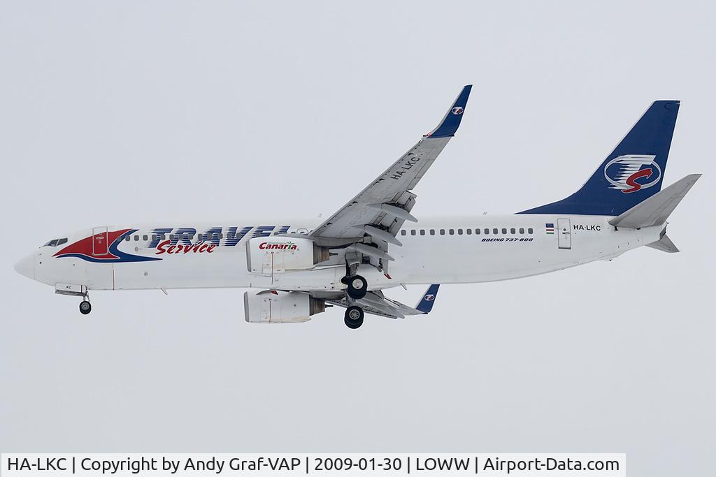HA-LKC, 1999 Boeing 737-8K5 C/N 27991, Travelservice 737-800