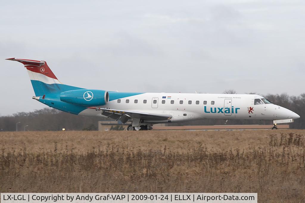 LX-LGL, 2005 Embraer ERJ-135LR (EMB-135LR) C/N 14500893, Luxair EMB135