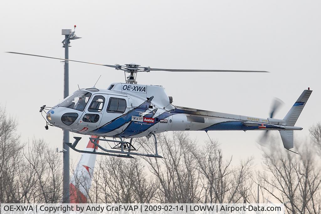 OE-XWA, 1983 Aerospatiale AS-350B-2 Ecureuil C/N 1707, Heli Austria Eurocopter AS350