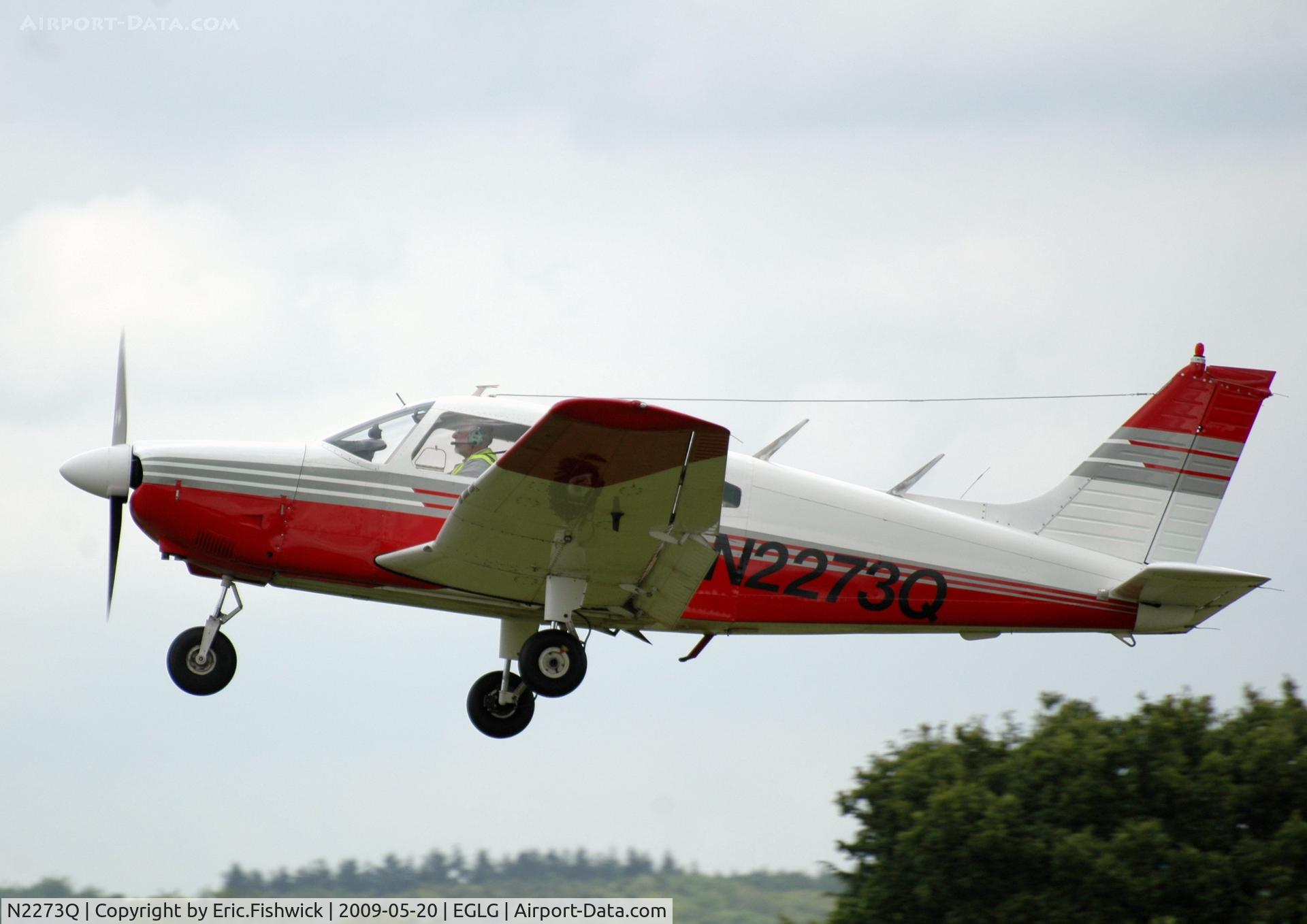 N2273Q, 1977 Piper PA-28-181 Cherokee Archer II C/N 28-7790389, 4. N2273Q at Panshanger Airfield