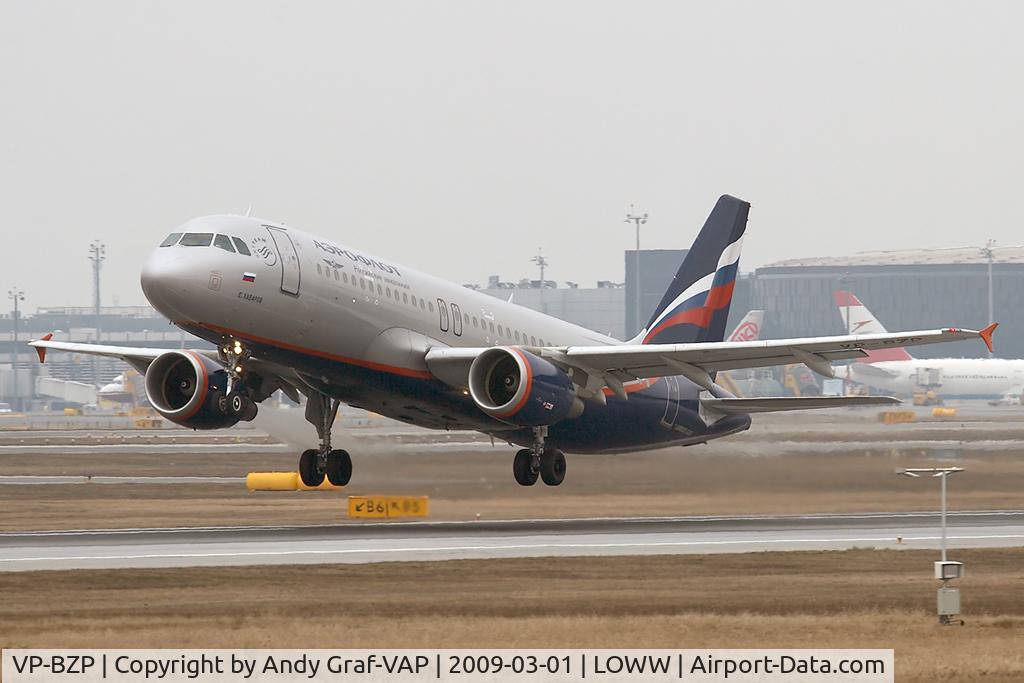 VP-BZP, 2008 Airbus A320-214 C/N 3631, Aeroflot A320