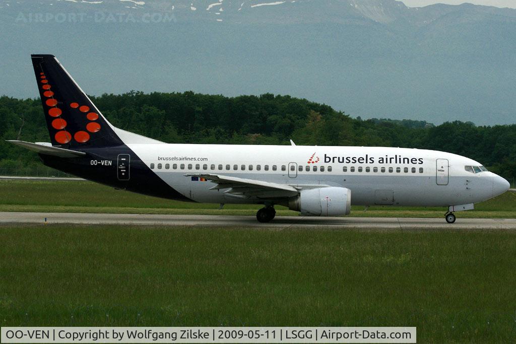 OO-VEN, 1998 Boeing 737-36N C/N 28586, visitor