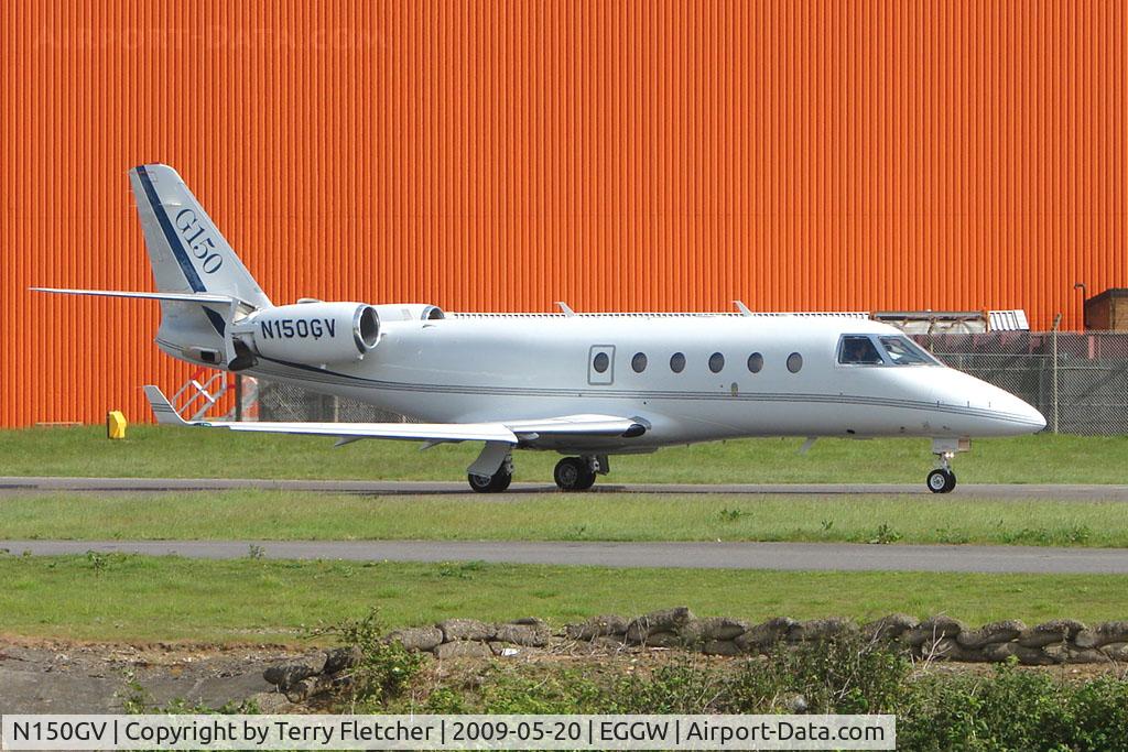N150GV, Israel Aerospace Industries Gulfstream G150 C/N 260, Gulfstream G150 at Luton