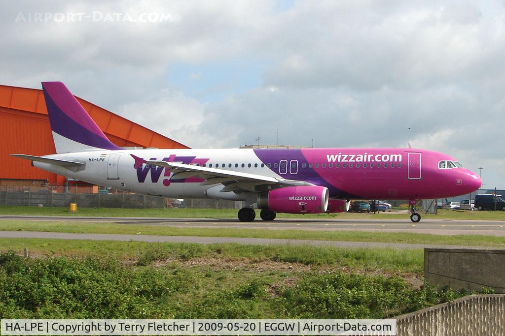 HA-LPE, 2002 Airbus A320-233 C/N 1892, Wizz Air A320 at Luton