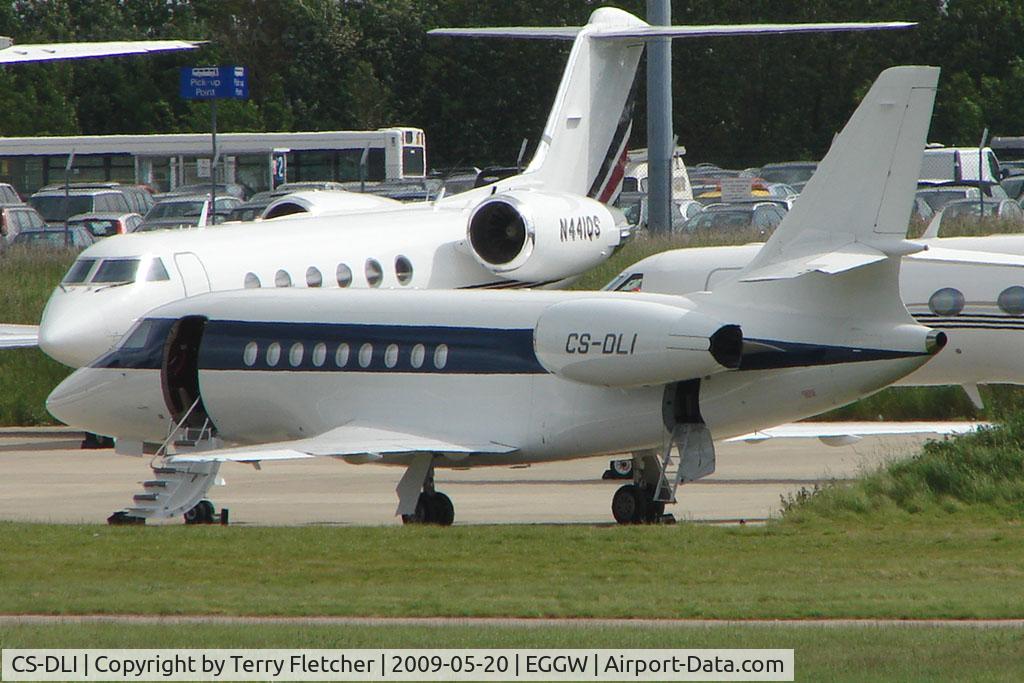 CS-DLI, 2008 Dassault Falcon 2000EX C/N 155, Falcon at Luton