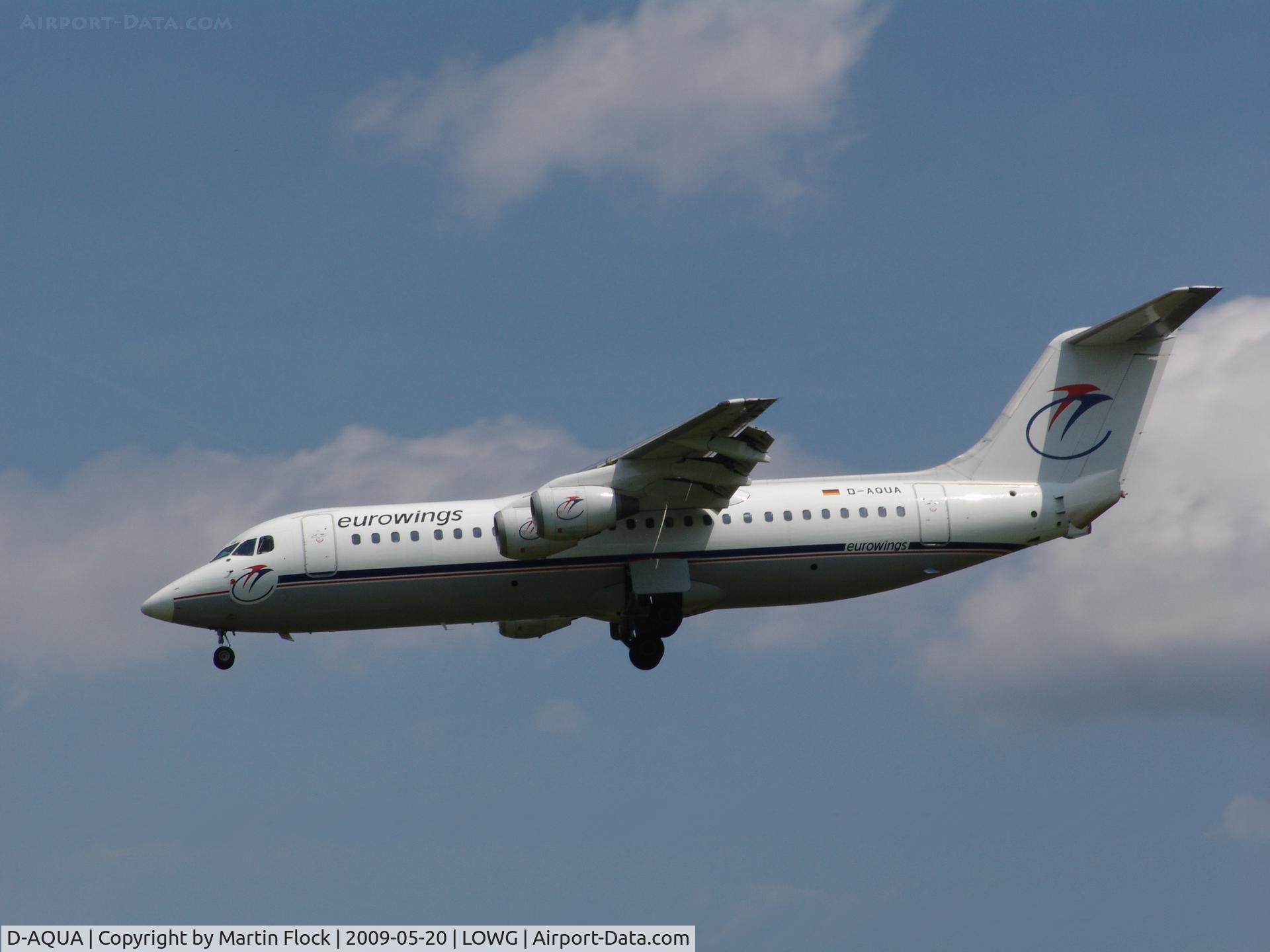 D-AQUA, 1988 British Aerospace BAe.146-300A C/N E3118, .