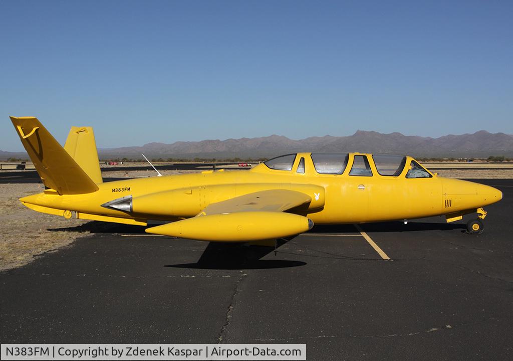 N383FM, 1963 Fouga CM-170 Magister C/N 383, Marana Airport