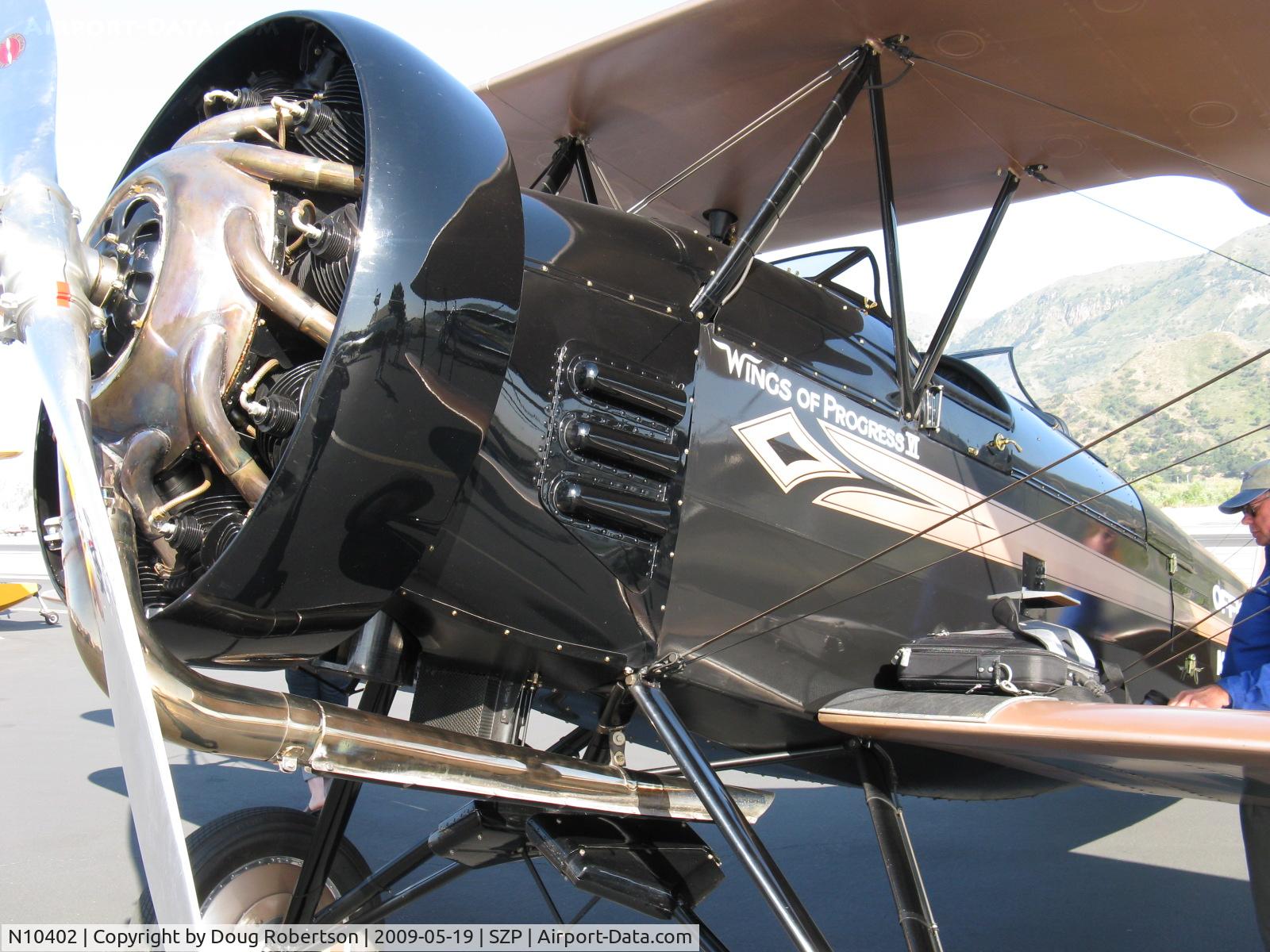 N10402, 1930 Laird LC-1B-300 C/N 188, 1930 Laird LC-1B-300 SPORT 'Wings of Progress II', Wright J-6-9/R975 Whirlwind 300 Hp 9 cylinder radial, speed ring cowl