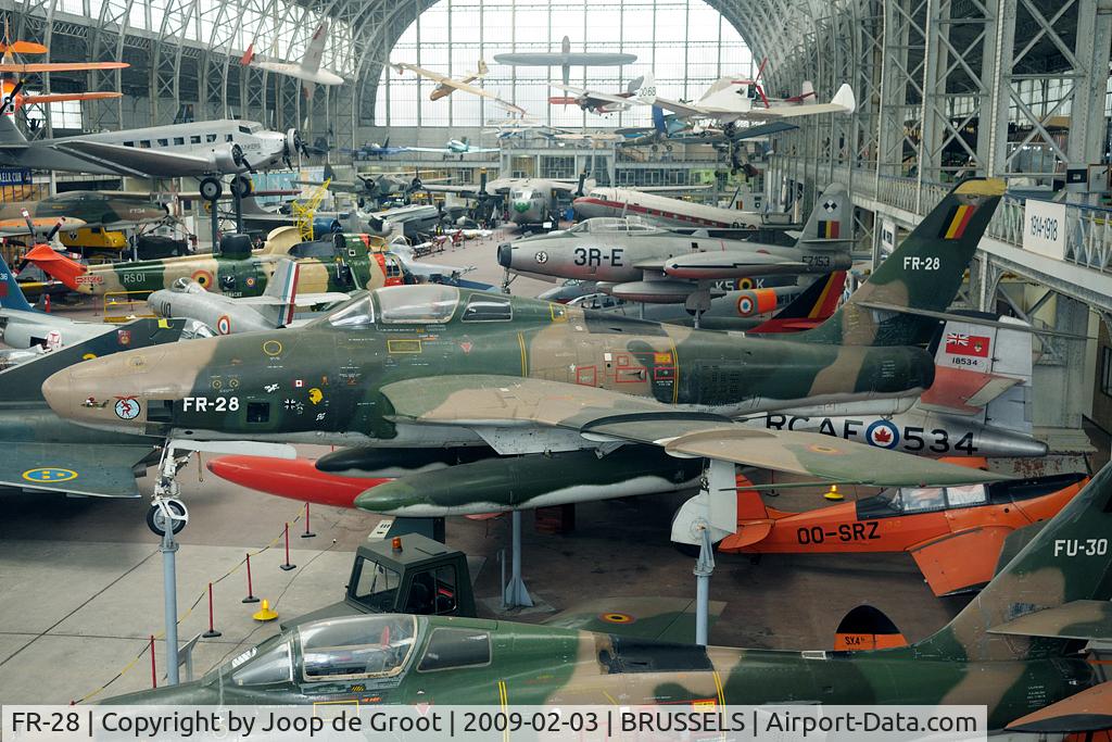 FR-28, 1955 Republic RF-84F Thunderflash C/N 52-7346, Great aircraft in a great museum. Always worth visiting!