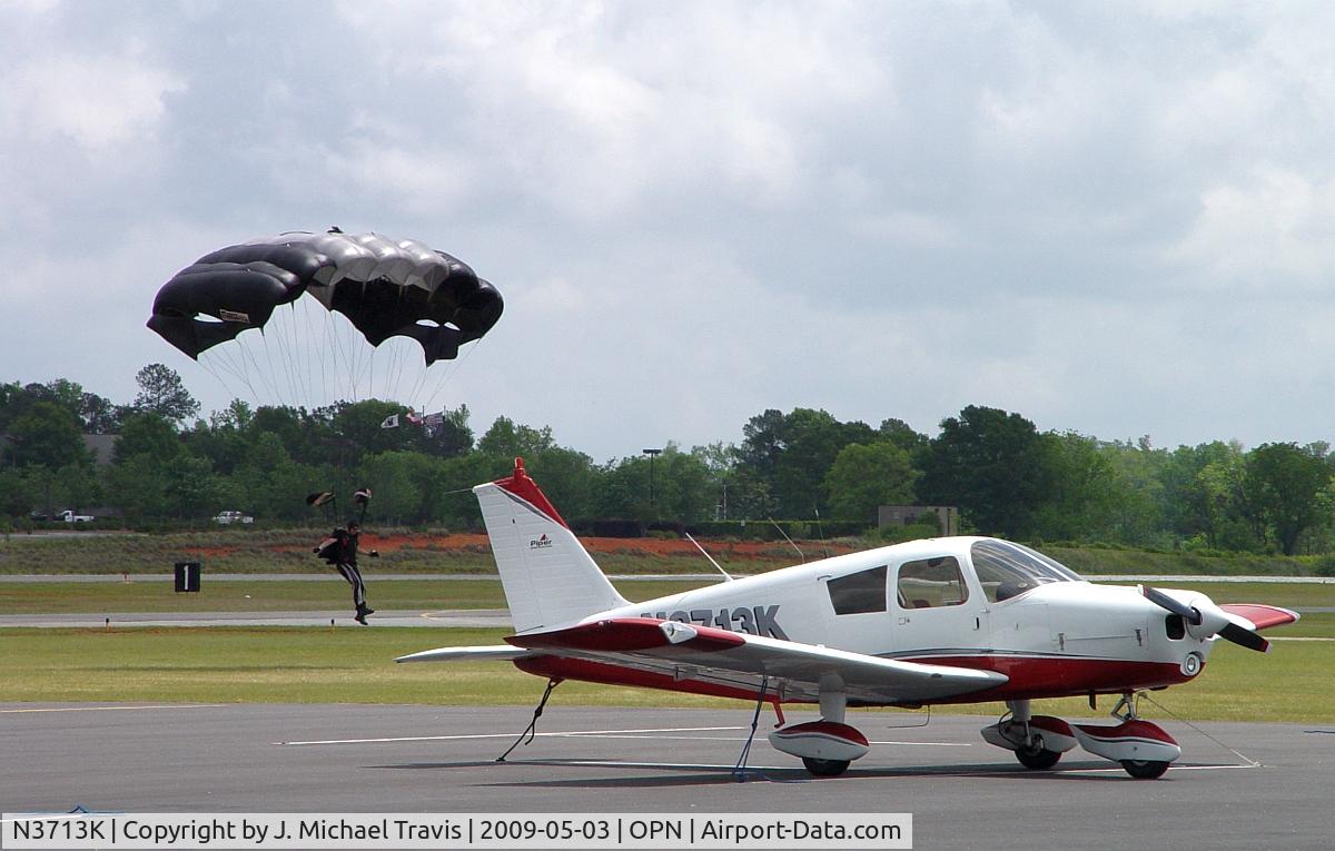 N3713K, 1967 Piper PA-28-140 C/N 28-23702, N3713K at KOPN