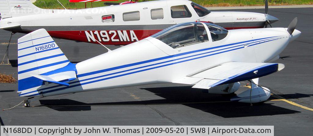 N168DD, 2003 Vans RV-6 C/N 23811, All tied up