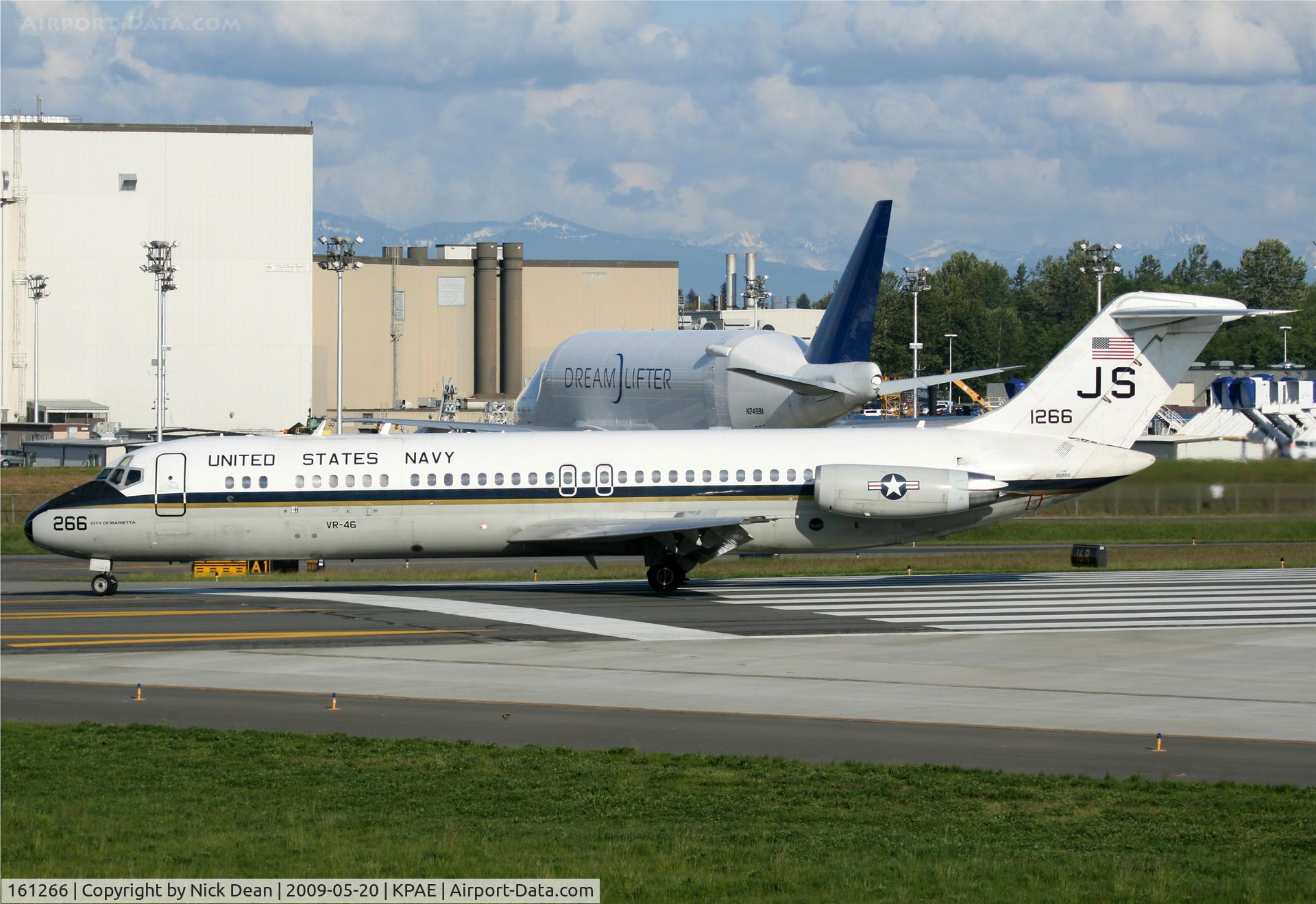 161266, 1981 McDonnell Douglas C-9B Skytrain II C/N 48137, KPAE