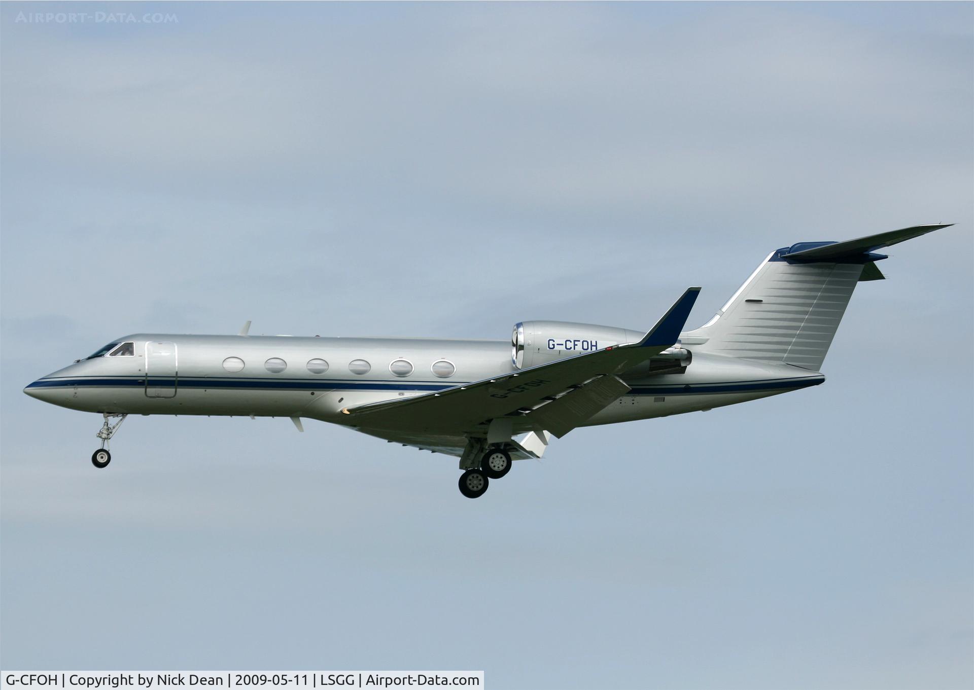 G-CFOH, 1993 Gulfstream Aerospace G-1159C Gulfstream IV C/N 1202, LSGG