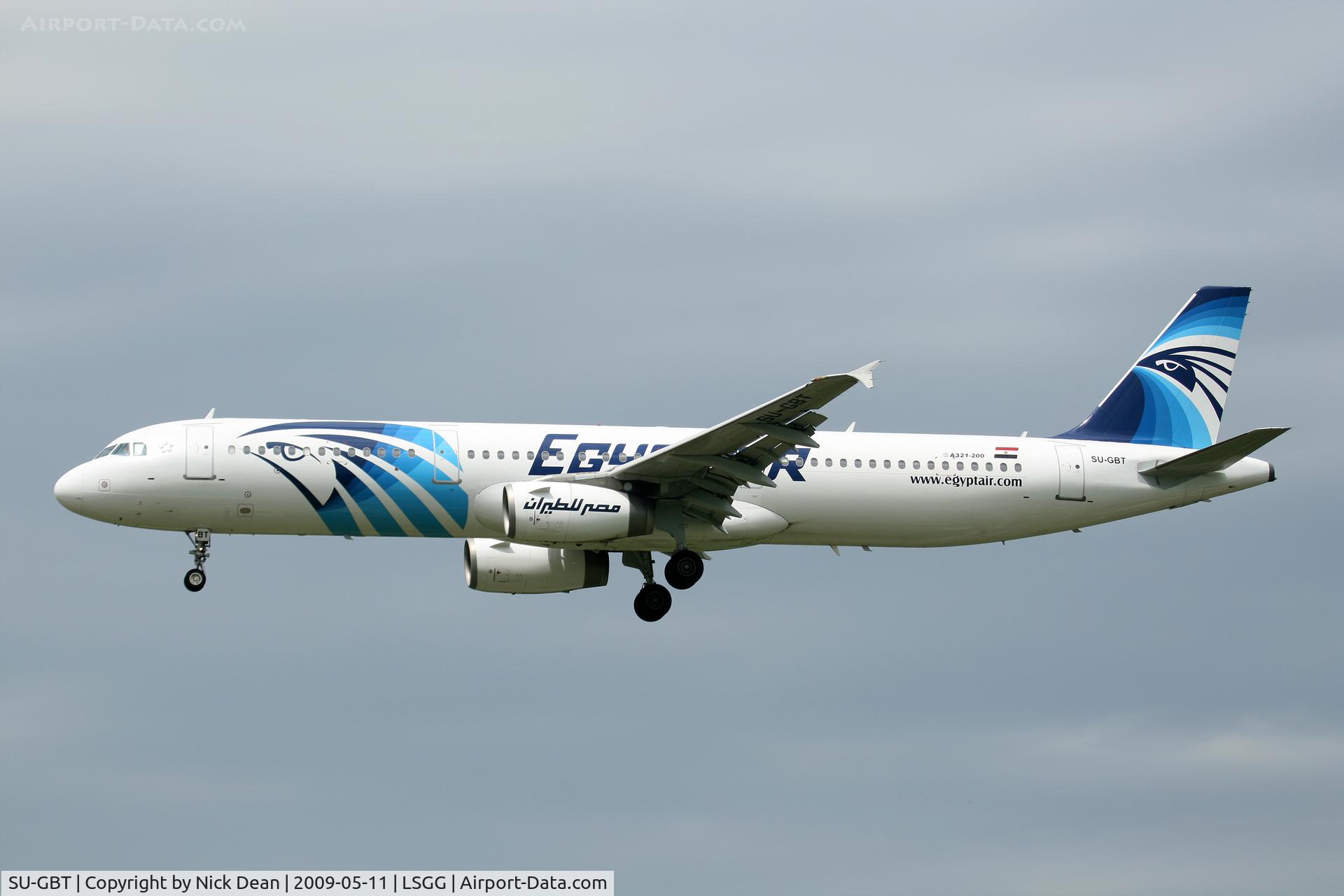 SU-GBT, 1999 Airbus A321-231 C/N 680, LSGG