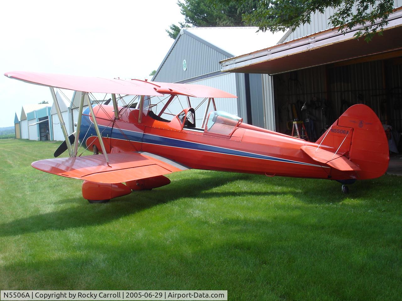N5506A, 1942 Boeing 75 C/N 75-15258, Taken in Wisconsin