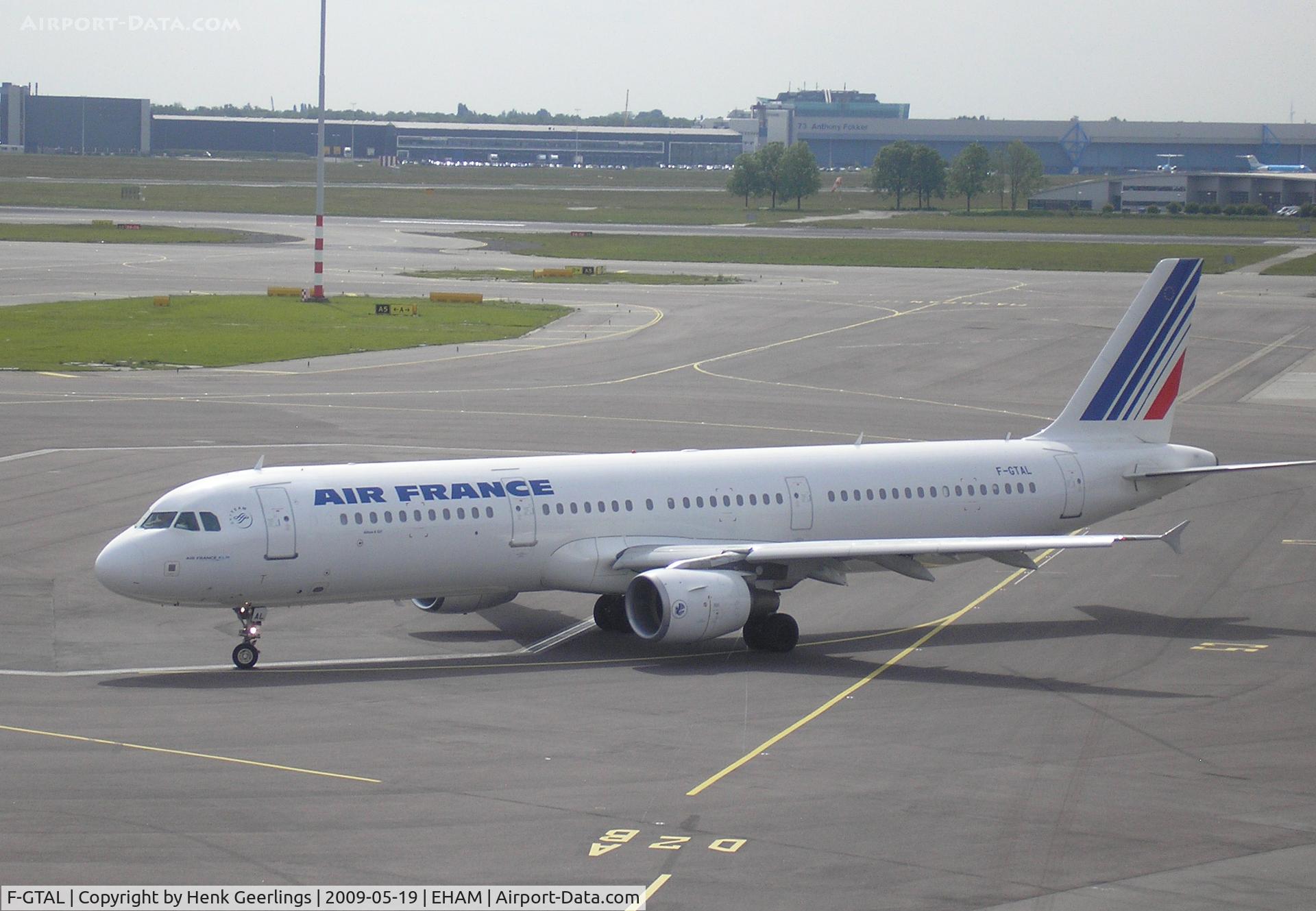 F-GTAL, 2002 Airbus A321-211 C/N 1691, AF , Departure