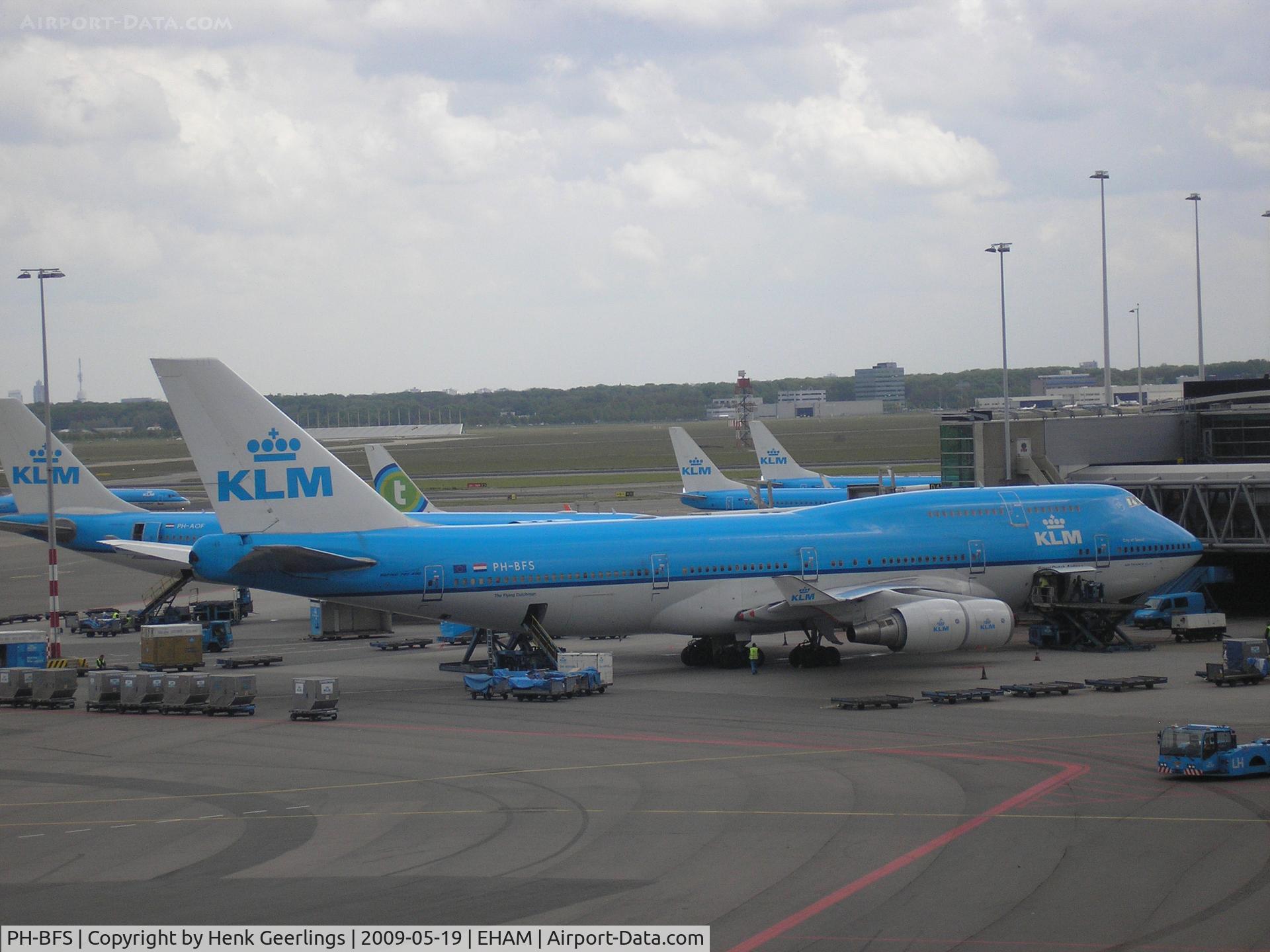PH-BFS, 1996 Boeing 747-406BC C/N 28195, KLM B747