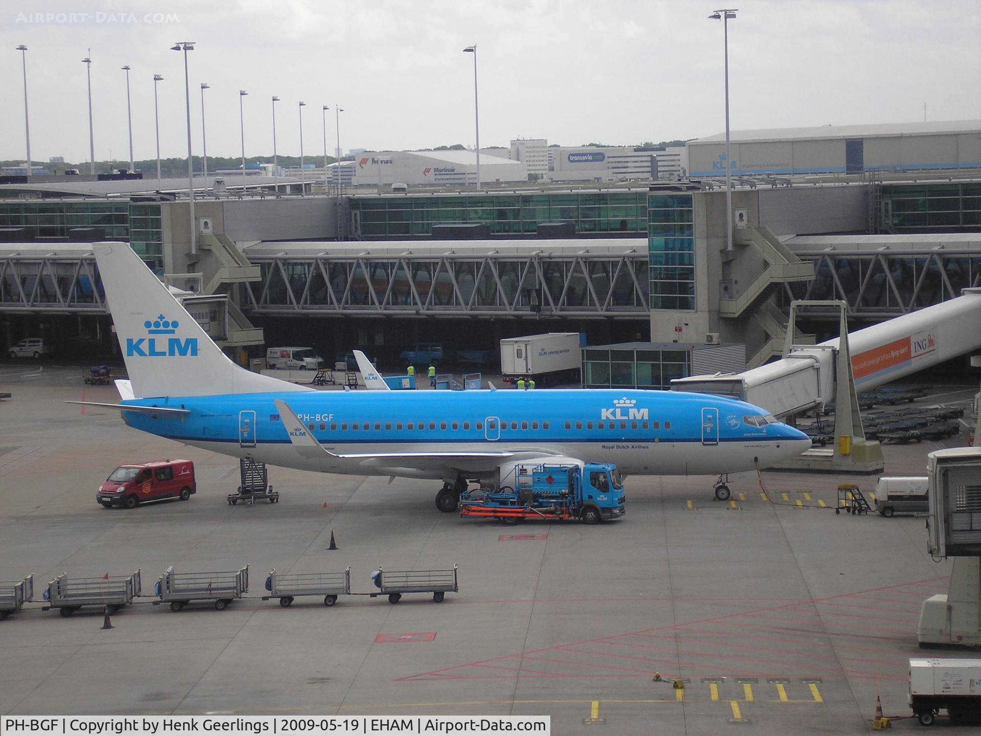 PH-BGF, 2008 Boeing 737-7K2 C/N 30365, Schiphol