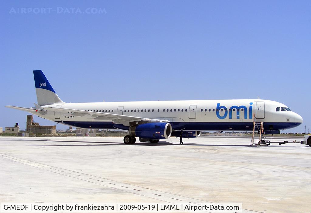 G-MEDF, 2002 Airbus A321-231 C/N 1690, BMI