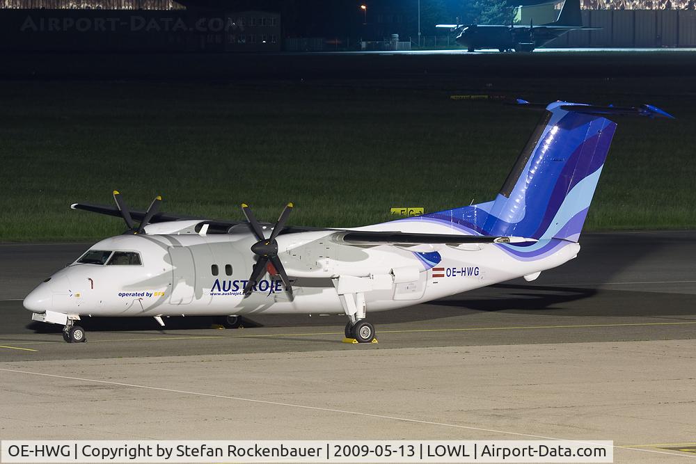 OE-HWG, 1991 De Havilland Canada DHC-8-102 Dash 8 C/N 289, -