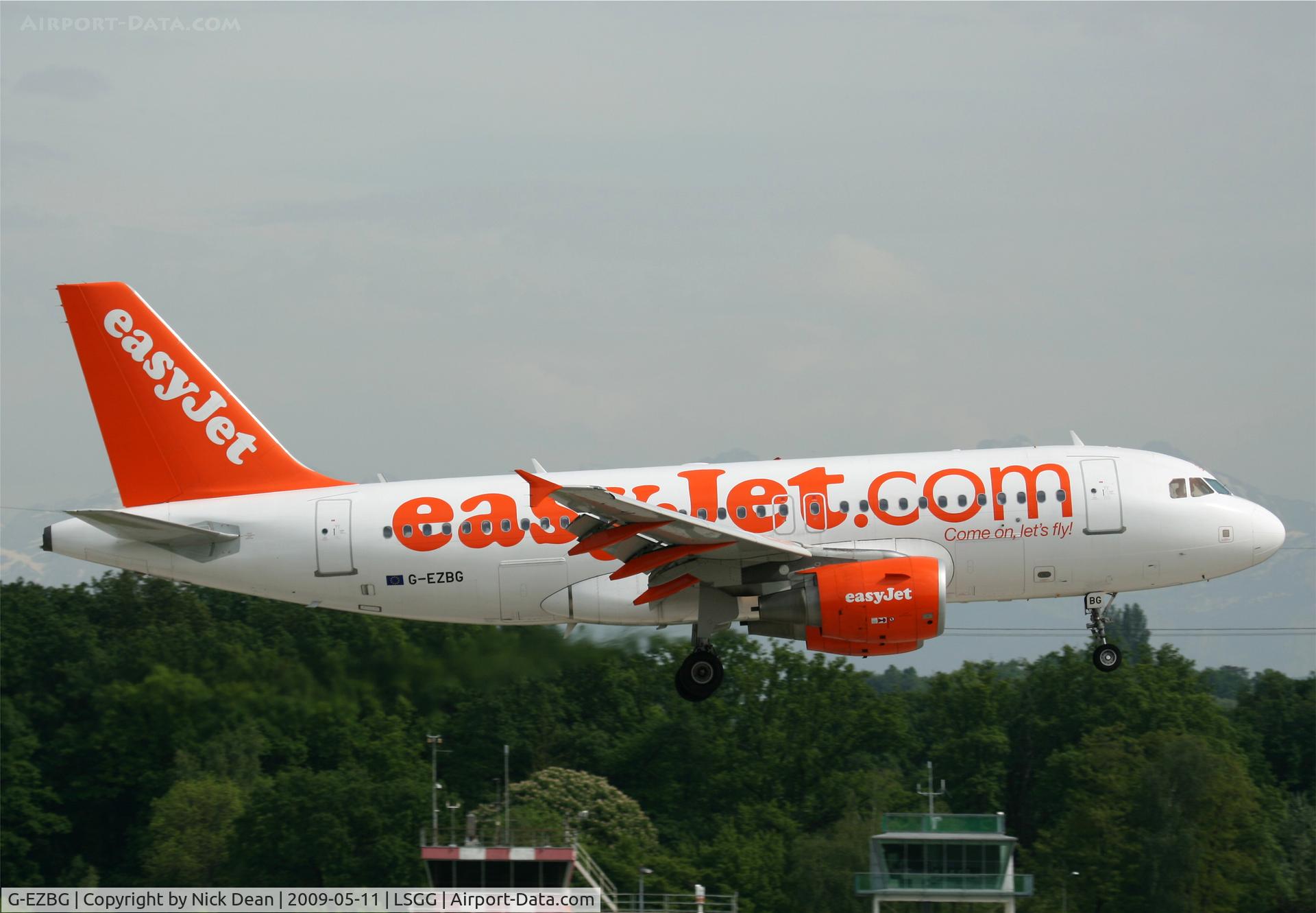 G-EZBG, 2006 Airbus A319-111 C/N 2946, LSGG