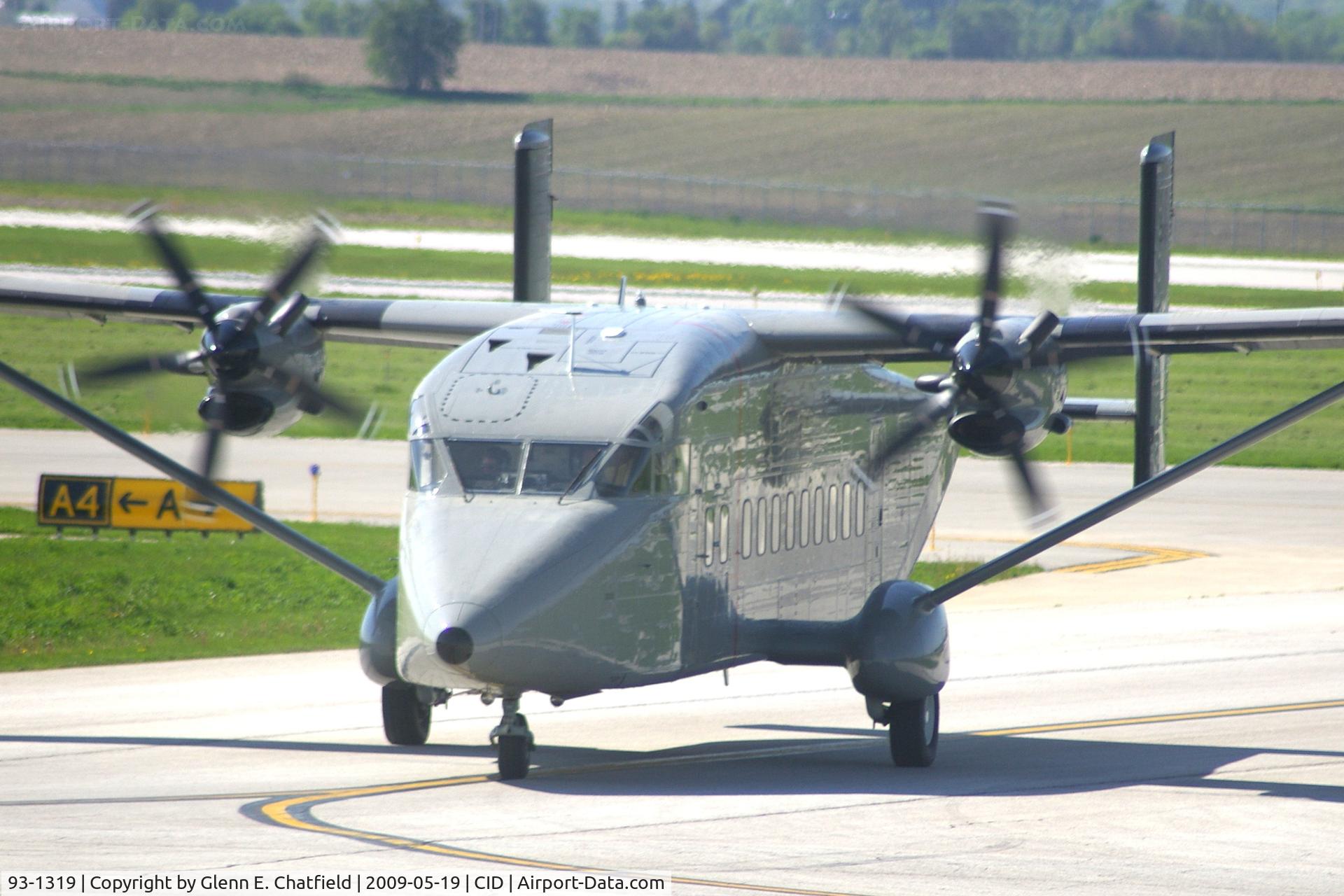 93-1319, 1993 Short C-23B Sherpa C/N AK-003, Taxiing on Alpha 4 on the way to Rockwell-Collins